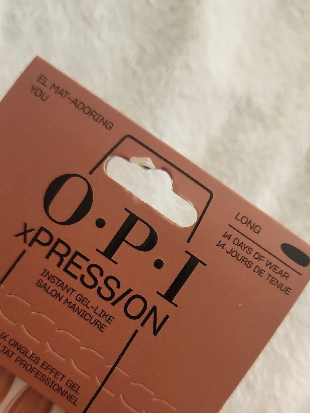 OPI Press-On Nail Trio Set in Nude and Deep Red